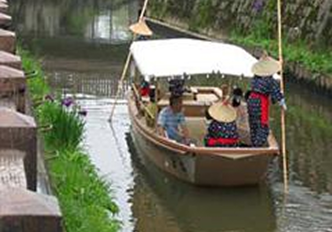 【100円割引+特典】佐原 小江戸さわら舟めぐり